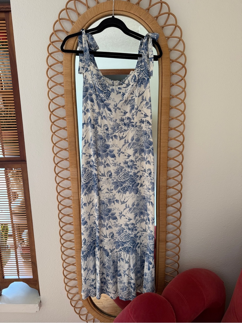 Reformation Nikita Dress in Pompadour, sz 10